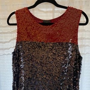 J Crew Sequin Top